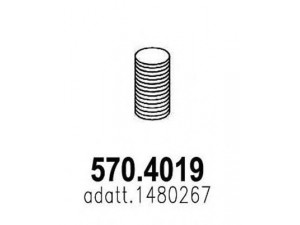 ASSO 570.4019 lanksti žarna, išmetimo sistema 
 Išmetimo sistema -> Išmetimo vamzdžiai
1480267