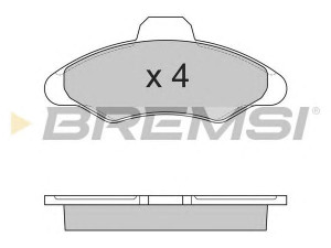 BREMSI BP2462 stabdžių trinkelių rinkinys, diskinis stabdys 
 Techninės priežiūros dalys -> Papildomas remontas
1015598, 1031781, 1048308, 1048309