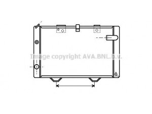 AVA QUALITY COOLING PE2035 radiatorius, variklio aušinimas
130163, 130164, 130165