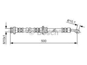 BOSCH 1 987 476 279 stabdžių žarnelė 
 Stabdžių sistema -> Stabdžių žarnelės
46210 50Y02, 46210 50Y12, 46214 01A17