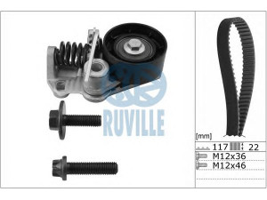 RUVILLE 5528570 paskirstymo diržo komplektas 
 Techninės priežiūros dalys -> Papildomas remontas
1203767, 1N3J 6268 AA