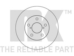 NK 204409 stabdžių diskas 
 Dviratė transporto priemonės -> Stabdžių sistema -> Stabdžių diskai / priedai
26310AA001, 26310AA011, 26310AA012