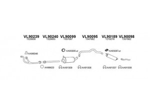 VENEPORTE 900097 išmetimo sistema 
 Išmetimo sistema -> Išmetimo sistema, visa