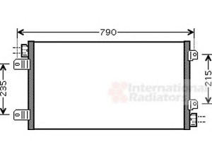 VAN WEZEL 43005342 kondensatorius, oro kondicionierius 
 Oro kondicionavimas -> Kondensatorius
27650-00QAN, 09109424, 4401424