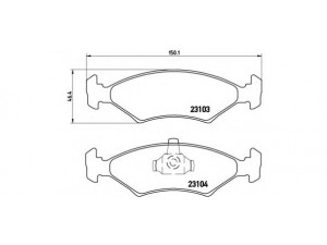 BREMBO P 24 043 stabdžių trinkelių rinkinys, diskinis stabdys 
 Techninės priežiūros dalys -> Papildomas remontas
1010503, 1030602, 1039106, 1042688