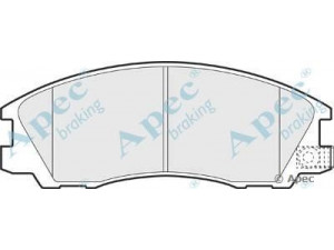 APEC braking PAD1359 stabdžių trinkelių rinkinys, diskinis stabdys 
 Techninės priežiūros dalys -> Papildomas remontas
H1A0058101, H1A0058101, H1A0058101