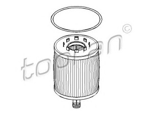 TOPRAN 113 545 alyvos filtras 
 Techninės priežiūros dalys -> Techninės priežiūros intervalai
07Z 115 466A, 07Z 115 562