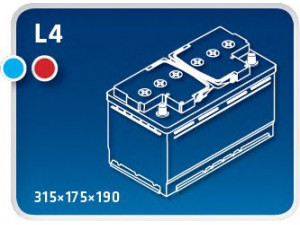 IPSA TMSG80 starterio akumuliatorius 
 Elektros įranga -> Akumuliatorius