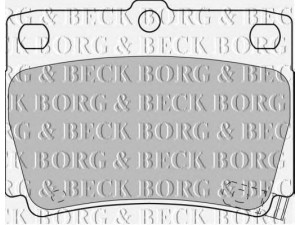 BORG & BECK BBP1819 stabdžių trinkelių rinkinys, diskinis stabdys 
 Techninės priežiūros dalys -> Papildomas remontas
4605A783, MN102626, MR307247, MR307249