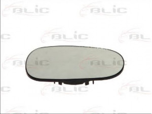 BLIC 6102-02-1221112P veidrodėlio stiklas, išorinis veidrodėlis 
 Kėbulas -> Keleivių kabina -> Veidrodėlis