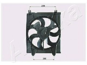 ASHIKA VNT332004 ventiliatorius, radiatoriaus 
 Aušinimo sistema -> Oro aušinimas
977302F000