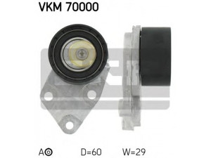 SKF VKM 70000 įtempiklio skriemulys, paskirstymo diržas 
 Techninės priežiūros dalys -> Papildomas remontas
25183772, 5094008601, 96350550