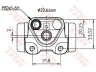 TRW BWF291 rato stabdžių cilindras 
 Stabdžių sistema -> Ratų cilindrai
4757005030, 4757005040
