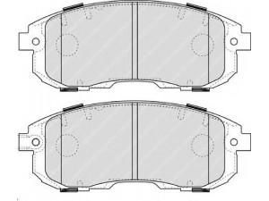 FERODO FSL4112 stabdžių trinkelių rinkinys, diskinis stabdys 
 Techninės priežiūros dalys -> Papildomas remontas
5581080J51