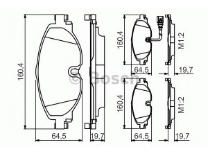 BOSCH 0 986 495 347 stabdžių trinkelių rinkinys, diskinis stabdys 
 Techninės priežiūros dalys -> Papildomas remontas
5Q0 698 151, 5Q0 698 151 B, 8V0 698 151