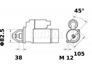 MAHLE ORIGINAL MS 266 starteris 
 Elektros įranga -> Starterio sistema -> Starteris
1346707, 1357199, 1357317, 204284