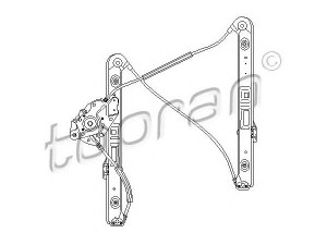 TOPRAN 501 825 lango pakėliklis 
 Vidaus įranga -> Elektrinis lango pakėliklis
5133 7 020 660, 5133 8 212 098