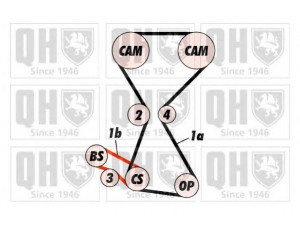 QUINTON HAZELL QTB343 paskirstymo diržas 
 Techninės priežiūros dalys -> Papildomas remontas
MD182295, VT223, MD 192 295, MD115977