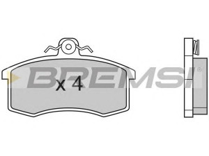 BREMSI BP2333 stabdžių trinkelių rinkinys, diskinis stabdys 
 Techninės priežiūros dalys -> Papildomas remontas
21083501080, 2108350108080, 21083501089