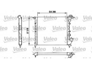 VALEO 816655 radiatorius, variklio aušinimas 
 Aušinimo sistema -> Radiatorius/alyvos aušintuvas -> Radiatorius/dalys
6006000710, 7700784037, 7700805486