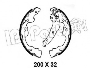 IPS Parts IBL-4207 stabdžių trinkelė 
 Stabdžių sistema -> Būgninis stabdys -> Stabdžių įdėklas/ trinkelė
04495-05040, 04495-0D020, 46540-20080