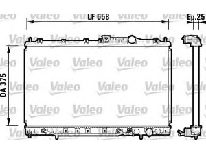 VALEO 734134 radiatorius, variklio aušinimas