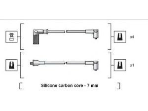 MAGNETI MARELLI 941318111118 uždegimo laido komplektas 
 Kibirkšties / kaitinamasis uždegimas -> Uždegimo laidai/jungtys