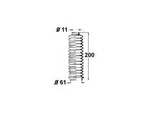 OCAP 1211315 gofruotoji membrana, vairavimas 
 Vairavimas -> Gofruotoji membrana/sandarinimai
9947921, 9951287