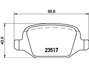 HELLA PAGID 8DB 355 009-361 stabdžių trinkelių rinkinys, diskinis stabdys 
 Techninės priežiūros dalys -> Papildomas remontas
71770991, 77362276, 77362675, 77364920