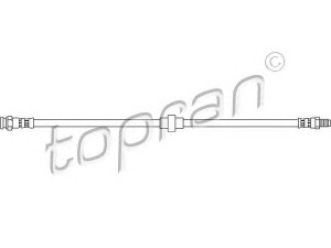 TOPRAN 720 880 stabdžių žarnelė 
 Stabdžių sistema -> Stabdžių žarnelės
4806 50