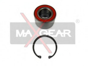 MAXGEAR 33-0034 rato guolis 
 Ašies montavimas/vairavimo mechanizmas/ratai -> Rato stebulė/montavimas -> Rato guolis
33 41 1 123 415, 51.93410.0079