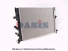 AKS DASIS 181410N radiatorius, variklio aušinimas 
 Aušinimo sistema -> Radiatorius/alyvos aušintuvas -> Radiatorius/dalys
6025301910, 7700821913, 7700821914