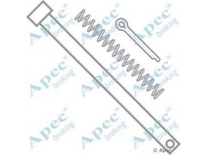 APEC braking KIT322 priedų komplektas, stabdžių trinkelė 
 Stabdžių sistema -> Būgninis stabdys -> Dalys/priedai