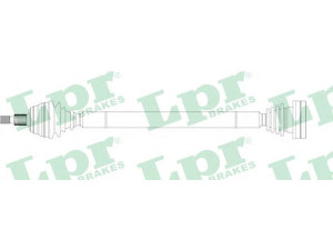 LPR DS14141 kardaninis velenas 
 Ratų pavara -> Kardaninis velenas
1J0407272AC, 1J0407272BK, 1J0407272BN