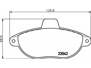 HELLA PAGID 8DB 355 019-251 stabdžių trinkelių rinkinys, diskinis stabdys 
 Techninės priežiūros dalys -> Papildomas remontas
9404251518, 425125, 425126, 425150