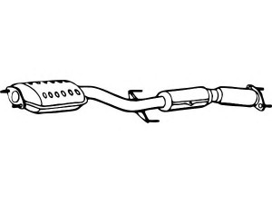 FENNO P345CAT katalizatoriaus keitiklis 
 Išmetimo sistema -> Katalizatoriaus keitiklis
BM90596, Z509-20-600B, Z536-20-600A