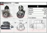 DELCO REMY DRS6470 starteris 
 Elektros įranga -> Starterio sistema -> Starteris
1373810, 1478331, 5026806, 93BB11000AA