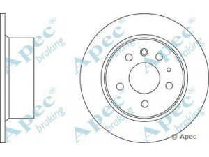 APEC braking DSK612 stabdžių diskas 
 Dviratė transporto priemonės -> Stabdžių sistema -> Stabdžių diskai / priedai
1084230212, 1154200072, 1154200172