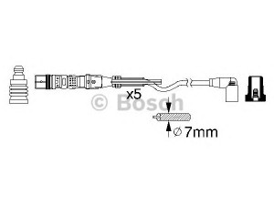 BOSCH 0 986 356 349 uždegimo laido komplektas 
 Kibirkšties / kaitinamasis uždegimas -> Uždegimo laidai/jungtys
071 905 409 H