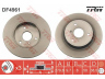 TRW DF4961 stabdžių diskas 
 Dviratė transporto priemonės -> Stabdžių sistema -> Stabdžių diskai / priedai
4514210112, Q0004341V004000000