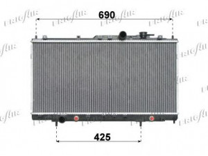 FRIGAIR 0118.3018 radiatorius, variklio aušinimas 
 Aušinimo sistema -> Radiatorius/alyvos aušintuvas -> Radiatorius/dalys
MR355474, MR373101, MR373102, MR373103