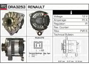 DELCO REMY DRA3253 kintamosios srovės generatorius 
 Elektros įranga -> Kint. sr. generatorius/dalys -> Kintamosios srovės generatorius
7700798995