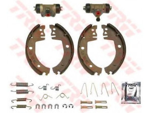 TRW BK1460 stabdžių trinkelių komplektas 
 Techninės priežiūros dalys -> Papildomas remontas