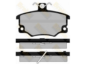 Brake ENGINEERING PA410 stabdžių trinkelių rinkinys, diskinis stabdys 
 Techninės priežiūros dalys -> Papildomas remontas
0060777600, 5888153, 60777600, 71748385