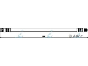 APEC braking HOS3080 stabdžių žarnelė 
 Stabdžių sistema -> Stabdžių žarnelės
6001547819, 6001551098, 7700308909