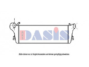 AKS DASIS 187100N tarpinis suslėgto oro aušintuvas, kompresorius 
 Variklis -> Oro tiekimas -> Įkrovos agregatas (turbo/superįkrova) -> Tarpinis suslėgto oro aušintuvas
7701035969
