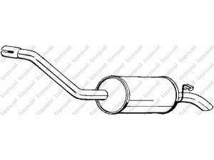 BOSAL 154-895 galinis duslintuvas 
 Išmetimo sistema -> Duslintuvas
6181299