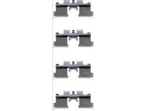 BREMBO A 02 291 priedų komplektas, diskinių stabdžių trinkelės 
 Stabdžių sistema -> Diskinis stabdys -> Stabdžių dalys/priedai