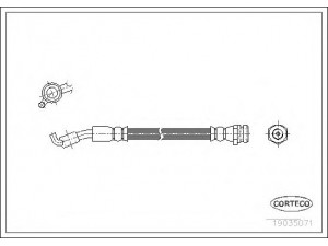 CORTECO 19035071 stabdžių žarnelė 
 Stabdžių sistema -> Stabdžių žarnelės
4873005120