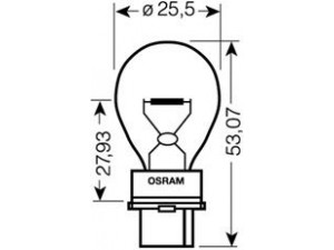 OSRAM 3156 lemputė, indikatorius; lemputė, galinis žibintas; lemputė, stabdžių žibintas; lemputė, galinis rūko žibintas; lemputė, atbulinės eigos žibintas; lemputė, indikatorius; lemputė, galinis žibintas; lemputė, stabdžių žibintas; lemputė, galinis rūko žibintas;  
 Kėbulas -> Keleivių kabina -> Papildomas stop žibintas